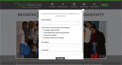Desktop Screenshot of ecosource.ca